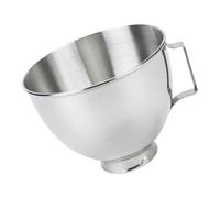 Genérico Stainless Steel Mixer Bow, Recambio de cuenco mezclador de acero inoxidable, Compatible con batidoras con base, apto for lavavajillas, mango fácil de verter, mezcla completa for cocina