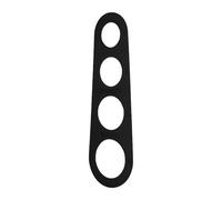 Generico Stainless Steel Pasta Tool - Spaghetti Portion Ruler, Noodle Measuring Gadget | Cooking Utensil Kit Pasta Portioner, Compact Steel Serving Sizer Device for Kitchen Use Home Meal Prep