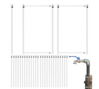 Genérico Stainless Steel Zip Ties - Heavy Duty 100 Pieces Metal Cable Ties, 304 Stainless Steel Self-Locking Multi-Purpose | Garden, Plumbing, Electrical, Fencing, Roofing, Machinery, Vehicles