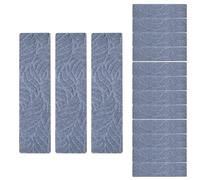 Generico Stair Step Treads, Peel Stick Safety, Non Skid Stair Protector, Wooden Style Grip Mats Anti Slip Floor Covering for Kids Pets Dogs Indoor Stairs Garage Patio Home Use 21.65x7.48 inches