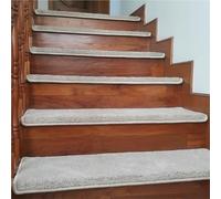 Genérico Stair treads 2 4 10 12 15 16 Peldaños De Escalera De Alfombra De Nariz Redondeada De 20 Piezas, Pisoteado Antideslizante con Respaldo Autoadhesivo(12 pcs,L W 24cm x 80cm)
