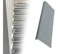 Genérico Stair treads 55 60 65 70 75 80 Cm De Longitud Alfombra De Nariz De Toro Cubiertas De Peldaños De Escalera, Fácil Limpiar, 2 4 10 12 15 16 20 Piezas(15 pcs,L W 22cm x 55cm)