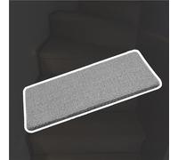 Genérico Stair treads Peldaños De Escalera Antideslizantes para Interiores con Respaldo Autoadhesivo, De Mármol/Azulejos Interiores Y Exteriores, Alfombra(B-15 pcs,L W 60cm x 22cm)