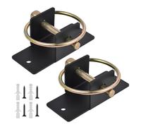 Genérico Stall Bucket Hook - Feed Holder Hanger with Locking Pin, Heavy Duty Bucket Hanger for Stable Barn Fence Kennel Tractor Horse Livestock Use | Secure Feed & Water Buckets Mounting Hardware