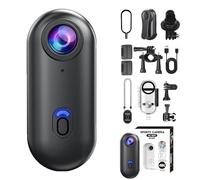 Genérico Stallion Frames Body Camera, Stallionframes Wearable Magnetic Body Camera, with Waterproof Case, Audio & Video Recording, for Cycling, Diving, Pet, Vlogging (Black,4k,Advanced)