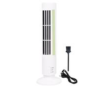 Genérico Standing Bladeless Fan, Electric Tower Fan, Energy-Saving Quiet Proecss, Space-Saving Modern Design, Ideal for Home Dorm Workplace Travel, 24 Inches, Black White Color, 1 Piece