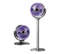 Genérico Standing Fan 5 Speed Settings Adjustable Height Room Cooling
