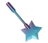 Genérico Star Wand Holder, Star Shape Accessory, Contactless Card Holder, Angel Wand with Secure Grip, Holiday Celebration Outdoor Travel Birthday Party Pretend Play Cosplay Kids