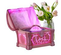 Genérico Starry Sky Night Lamp - LED Galaxy Ceiling Projector, White Noise Night Light with Lid Control and Mood Settings, Soft Ambient Accent, Ideal for Kids Adults Women Bedroom Nursery