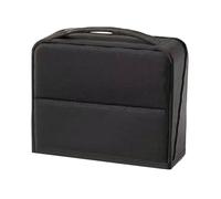 Genérico Stationery Organizer Bag - Multi Compartment Pen Pencil Case for School Supplies | Portable Storage Pouch with Zipper Sections, Desk Organizer for Markers Rulers Earphones Travel