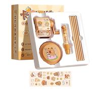 Genérico Stationery Set, Schools Supplies, 8.86x8.5x3.11 Inches, Inspire Creativity & Learning Cute Cartoon Theme Aesthetic, School Kit for Children, Teens, Boys, Girls, Classroom and Reward Bundle