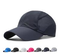 Genérico Stead Trekair Sport Cap - Men Women Lightweight Breathabl Quick-Dry Mesh Hat, Breathable Mesh Breathable Hat,for Pickleball, Tennis, Running, Outdoor. (Navy Blue)
