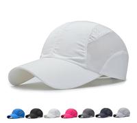 Genérico Stead Trekair Sport Cap - Men Women Lightweight Breathabl Quick-Dry Mesh Hat, Breathable Mesh Breathable Hat,for Pickleball, Tennis, Running, Outdoor. (White)