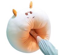 Genérico Steamed Bun Plush Toy | Simulation Food Snack Pillow | Kawaii Soft Doll for Nap and Playtime | for Kids, Girls, Friends, Family, Teens, Cuddly Gift | for Comfort and Fun