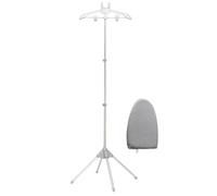 Genérico Steamer Hanger - Garment Stand | Compact Fabric Care Rack | Travel Ironing Frame with Protective Glove | Lightweight Steaming Helper For Tuxedo Shirt Skirt Uniform Jacket Party Dress Outfits