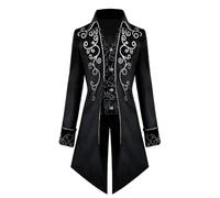 Genérico Steampunk Coat | Mens Medieval Steampunk Tailcoat | Victorian Jacket Men Steampunk | Frock Coat Renaissance Coa | Pirate Jacket, Renaissance Coat, Steampunk Jacket For Men