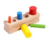 Genérico Steckzylinder Spielzeug | Sinnesförderung Farben Zuordnung Spiel,Interaktives Lernspielzeug Für Kindergarten Und Unterwegs