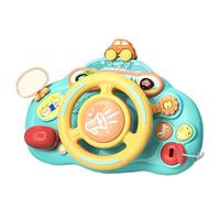 Genérico Steering Wheel Toy - Pretend Play Steering Wheel with Sounds & Light - Interactive Learning Toy, Kids Activity Board, Birthday Gift Education Game - for Kids Ages 3+
