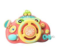 Genérico Steering Wheel Toy - Pretend Play Steering Wheel with Sounds & Light - Interactive Learning Toy, Kids Activity Board, Birthday Gift Education Game - for Kids Ages 3+
