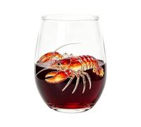 Genérico Stemless Wine Glass - 400ml Sea-Themed Novelty Glassware