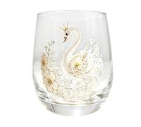 Genérico Stemless Wine Glasses - Animal Flower Patterns Glass Cup