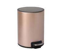 Genérico Step Open Trash Can - Stainless Toilet Bin | Bathroom Accessories With Slow Close Lid, Waste Baskets For Restrooms, Waste Bin, Bathroom Bins For Restaurant, Dorm And Apartment