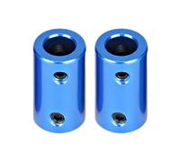 Genérico Stepper Motor Shaft Coupler - 2pcs Flexible Shaft Coupling 3D Printer Accessories, Flexible Aluminum Alloy Shafts Coupling | 3D Aluminum Alloy Printer Joint Connector For Printers