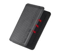 Genérico Stick On Card Holder - Adhesive Phone Card Holder Leather | Magnetic Card Wallet | Slim Minimalist Front Pocket Wallet | Magnetic Card Holder PU Leather Card Wallet For Credit Card Coin Cash
