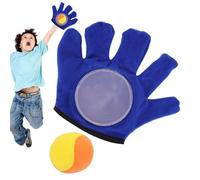 Genérico Sticky Ball Gloves Toy - Catch Racket, Toss Paddle for Parent Child, Suction Cup Game with Outdoor Fun, Sports Toys, Sticky Ball Set for Beach Play and Backyard Activity