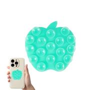 Genérico Sticky Phone Case Mount - Double Sided Suction, Mobile Stand Holder, Silicone Mount with Strong Grip, Desktop Car Center Console Stand, Fashionable Cellphone Holder for Daily Use