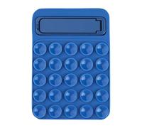 Genérico Sticky Phone Grip | Strong Griip Mobile Suction Mount | Durable Magnet Silicone Portable Holder Stand | Hands-Free Selfie/Video for Influencer/Creator, Women Girl Teen Gift White