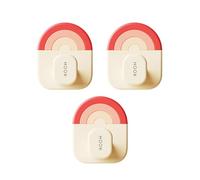 Genérico Sticky Wall Hooks, Coat Hanger For Wall, 3 Pieces Hanger Holder, Shower Bathroom Door Ceiling Kitchen Coat Key Window Dorm Towel Closet Clothes