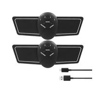 Genérico Stimulator Muscle Toner, 20x7cm PU Leather Portable Rechargeable Fitness Workout Equipment, Electronic Pulse Patch for Arm, Leg, Body Use