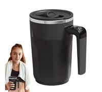 Genérico Stirring Coffee Mug, Electric High Speed Cup, Stainless Steel Auto Mixing Rechargeable Mugs Milk, Cocoa, Protein Shake for Travel, Company, Kitchen, Home, Morning Routines