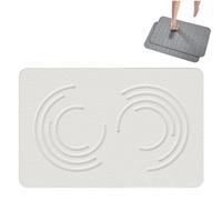 Genérico Stone Bath Mat,Diatomaceous Earth Shower Mat,Non-Slip Absorbent Quick Drying Floormat,Multifunction Luxurious Diatomite Stone Mat for Bathroom,Living Room,Dining Room,Kitchen,Toilet