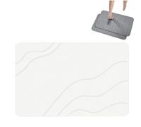 Genérico Stone Bath Mat,Diatomaceous Earth Shower Mat,Non-Slip Absorbent Quick Drying Floormat,Multifunction Luxurious Diatomite Stone Mat for Bathroom,Living Room,Dining Room,Kitchen,Toilet