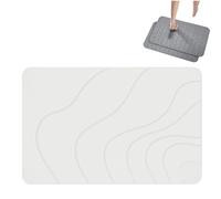 Genérico Stone Bath Mat,Diatomaceous Earth Shower Mat,Non-Slip Absorbent Quick Drying Floormat,Multifunction Luxurious Diatomite Stone Mat for Bathroom,Living Room,Dining Room,Kitchen,Toilet