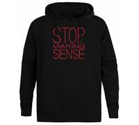 Genérico Stop Making Sense Jersey con Capucha Negro Sudadera con Capucha Unisex