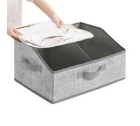 Genérico Storage Baskets Organizing - Foldable Organizer 3 Handles, Wardrobe Storage Bins Shelf Basket for Living Room Bathroom Nursery Office Dorm Cabinet Clothes Blanket Towel Toy