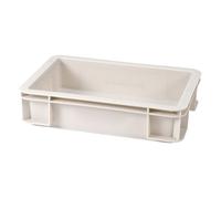 Genérico Storage Bins - PP, 10.04x6.54x2.4in Space-Saving Waterproof Heavy Duty | Camping Tool Organizer Box, Stackable Storage Container For Outdoor, Home, Office, Tool, Clothes, Toy, Garage