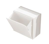 Genérico Storage Box - Square No Drilling Canister Holder for Wall Storage, Versatile Organizer for Bathrooms, Kitchens, Bedrooms, Enfermería, Living Room, Keys, Toiletries, Cell Phones and More
