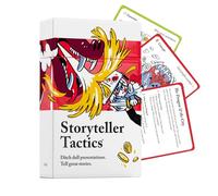 Genérico Storyteller Tactics Card Deck - Herramienta de persuasión empresarial para talleres, presentaciones y Entrenamiento de Ventas