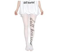 Genérico Strange Womens Whimsy Piano Tights Funky Patterned Stockings Emo Goth Whimsy Clothes Y2k Aesthetic Girls Pantyhose (F,Talla única)
