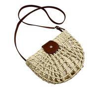 Genérico Straw Bags for Women | Woven Straw Hollowed-out Large Capacity Pouch | Women Vacation Beach Purse | for Home Desktop School Offices Dating Outdoor Travel Work Walking Shopping Commuting