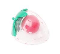 Genérico Strawberry Dog Toy, Cute Tough Puppies Chewing Toy, Interactive Squeaky Boredom Relief, Ideal for Small Also to Medium Dogs, Puppy Playtime and Training, 2.95x3.54 Inches