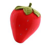 Genérico Strawberry Plush, Stuffed Strawberry Soft Pillows, Aesthetic Cozy Bedroom Nursery Living Room Decor, Cute Fruits Comfy Toy for Girls and Women Easter Birthday, 9.84 Inches