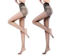 Genérico Stretch Anti-Scratch Stockings, 15d Ultra-Thin High Waist Pantyhose, Soft Elastic Sheer Tights with Control Top