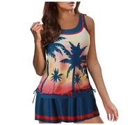 Genérico String Mini Bikini Damen Bikini Damen Push Up Wickeloptik Lace Up Top Set Zweiteiliger Badeanzüge V Jugendliche Mädchen Hohe Beine Badeanzüge