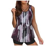 Genérico String Mini Bikini Damen Bikini Damen Push Up Wickeloptik Lace Up Top Set Zweiteiliger Badeanzüge V Jugendliche Mädchen Hohe Beine Badeanzüge