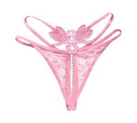 Genérico String Sexy Tangas para Mujer Tanga Comestible Sexy Eróticas Sexy Tanga De Hilo, Tanga En Forma De T Mini String De Encaje Tanga De Hilo